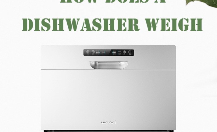  How much does a dishwasher weigh