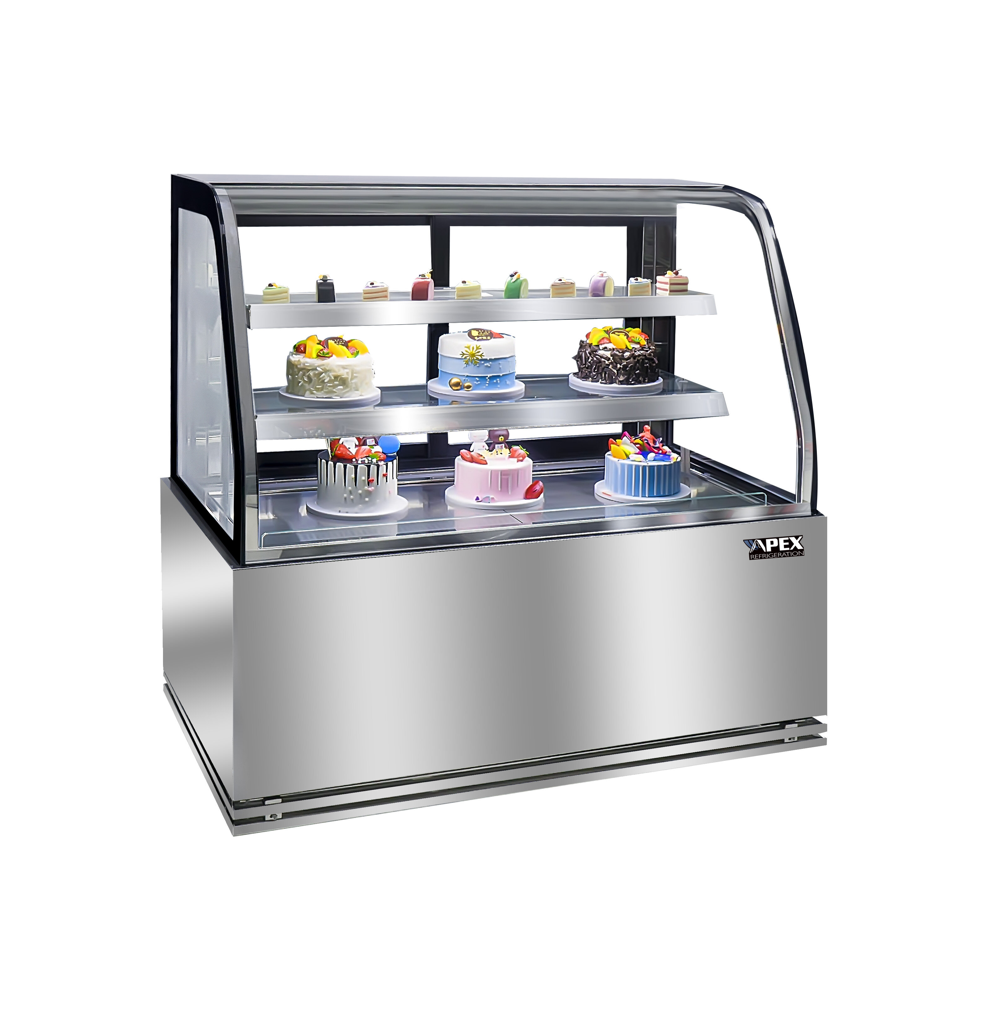 The deli display case should be sanitary and it is best to disinfect regularly