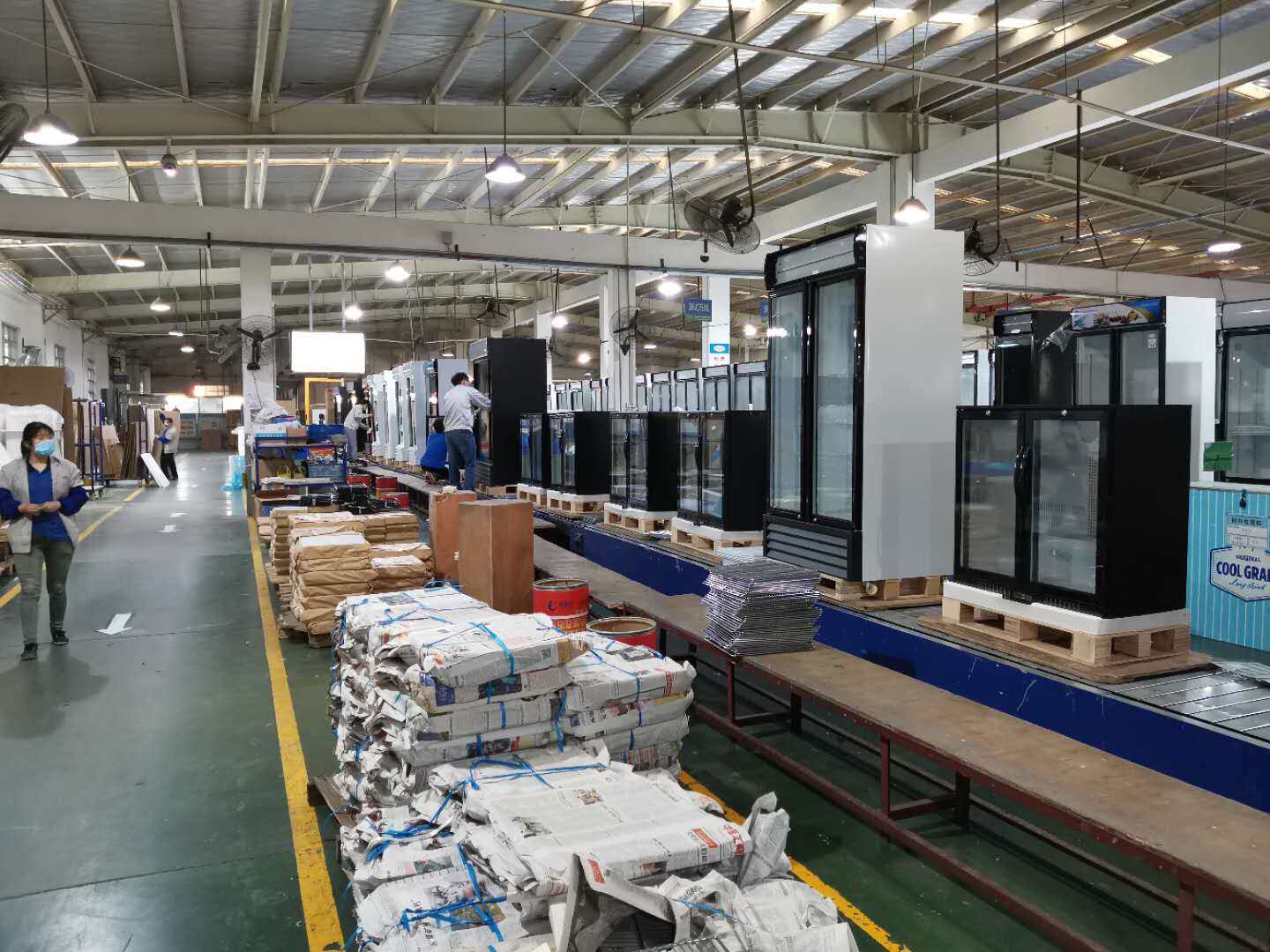 Our Factory Production Line Resume Opening