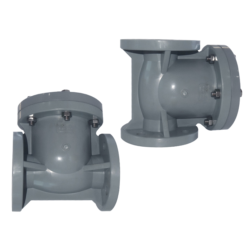 CPVC Industrial water GB ASTM GREY PVC-C PIPE AND FITTING Check Valve 5