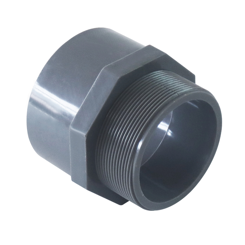 CPVC Industrial water GB ASTM GREY PVC-C PIPE AND FITTING MALE ADAPTER 1