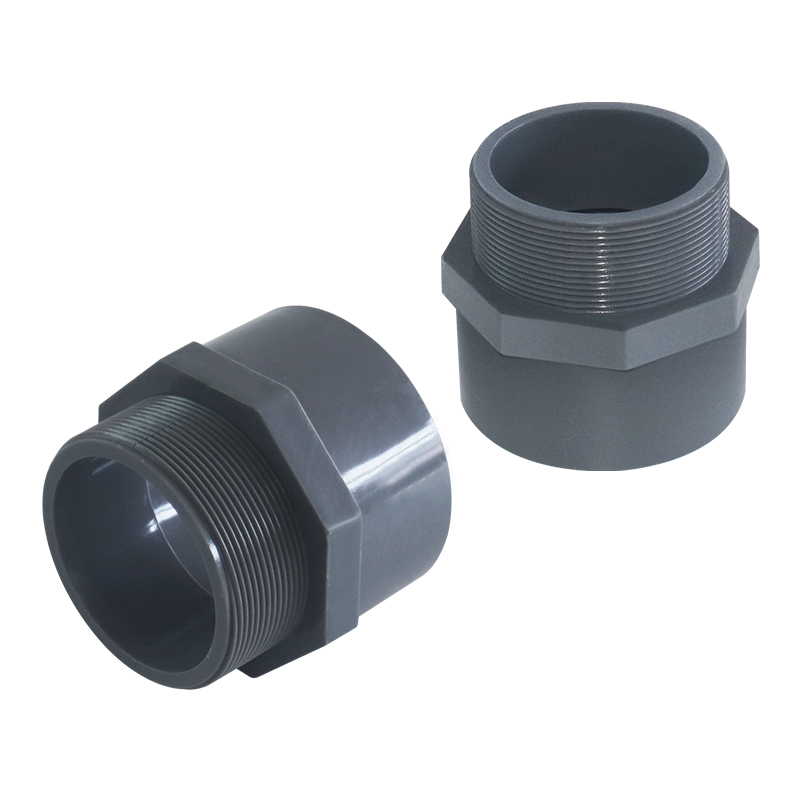CPVC Industrial water GB ASTM GREY PVC-C PIPE AND FITTING MALE ADAPTER 4