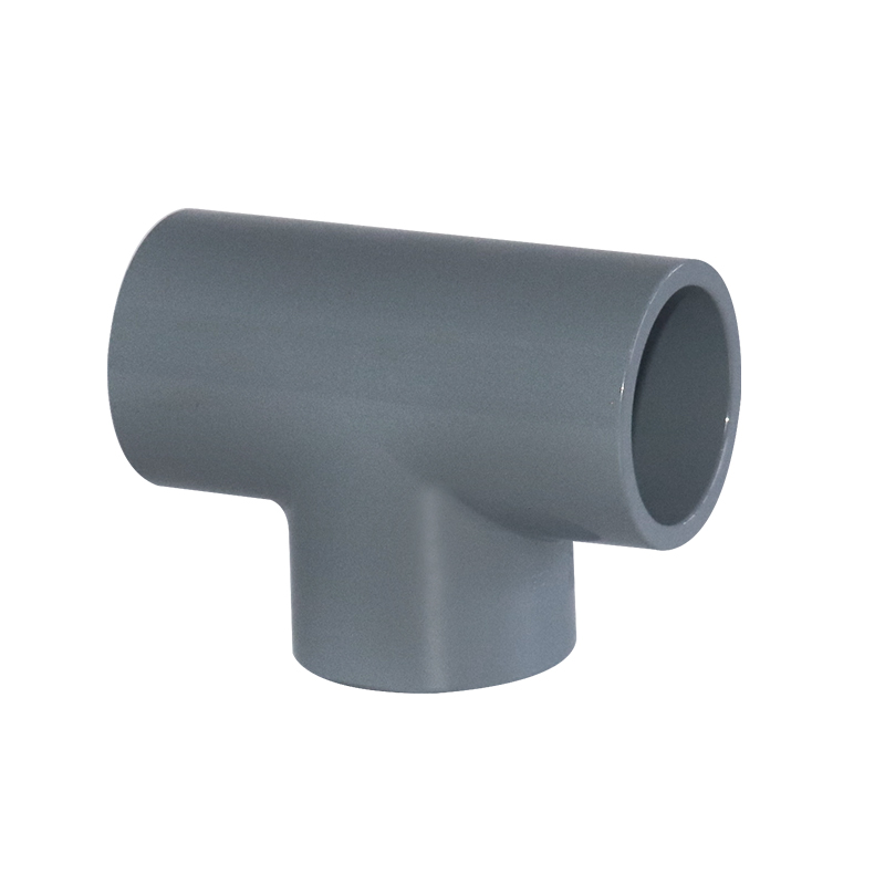 CPVC Industrial water GB ASTM GREY PVC-C PIPE AND FITTING PVC PIPE TEE