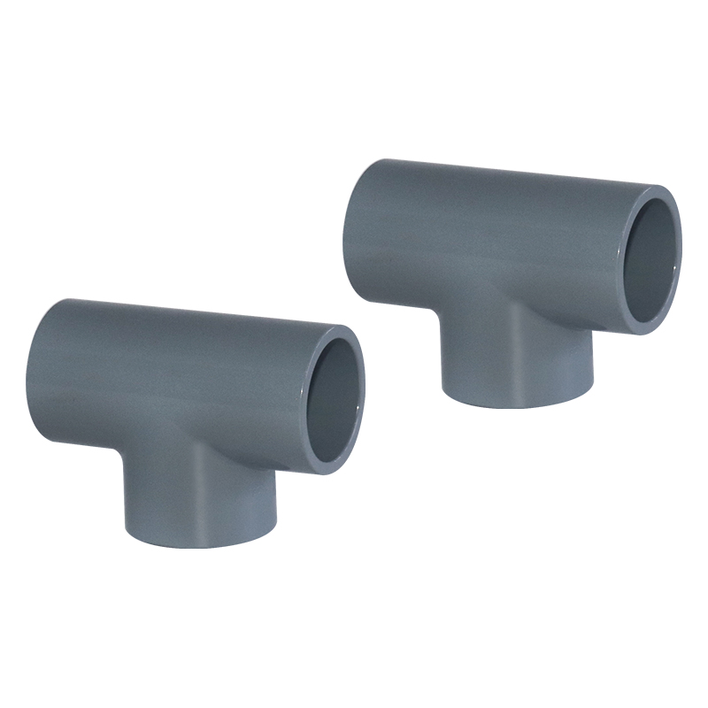 CPVC Industrial water GB ASTM GREY PVC-C PIPE AND FITTING PVC PIPE TEE 1