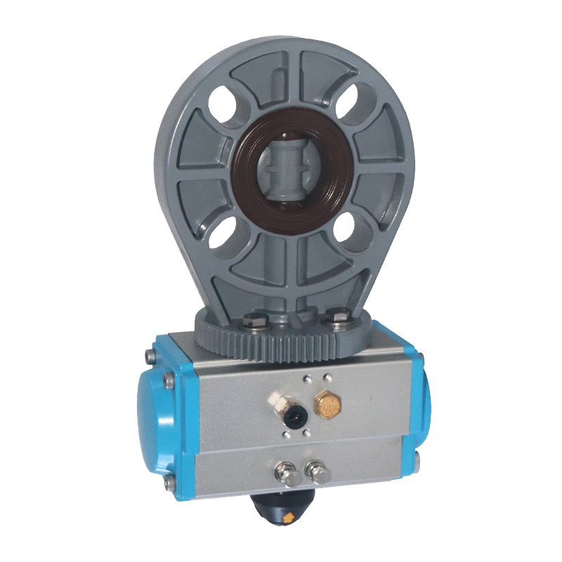 CPVC Industrial water GB ASTM GREY PVC-C PIPE AND FITTING butterfly Valve 2