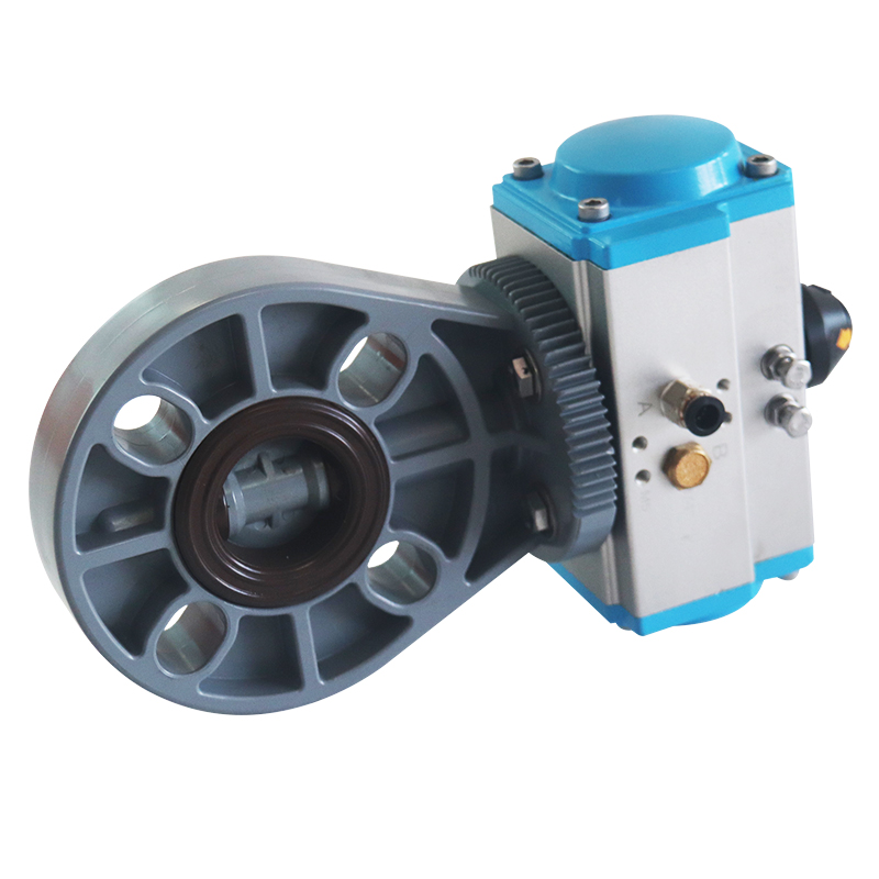 CPVC Industrial water GB ASTM GREY PVC-C PIPE AND FITTING butterfly Valve 3