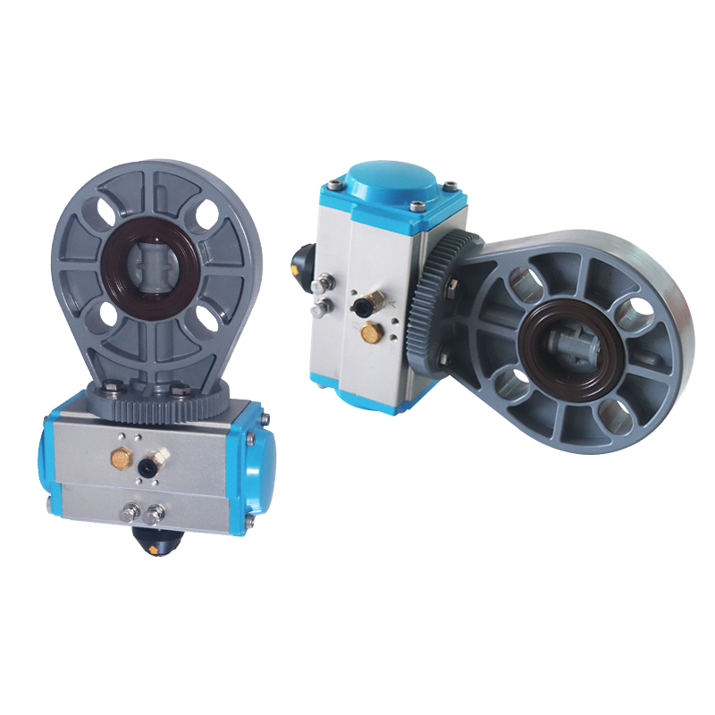 CPVC Industrial water GB ASTM GREY PVC-C PIPE AND FITTING butterfly Valve 4