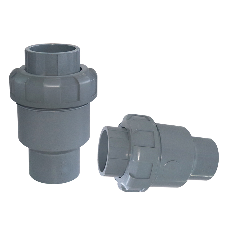 CPVC Industrial water GB ASTM GREY PVC-C PIPE AND FITTING check valve (2)