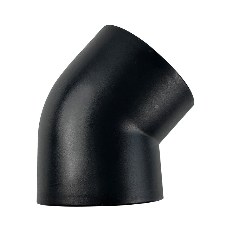 HDPE Water Plumbing System ISO DIN BS EN ASTM GB black 45 Elbow 3