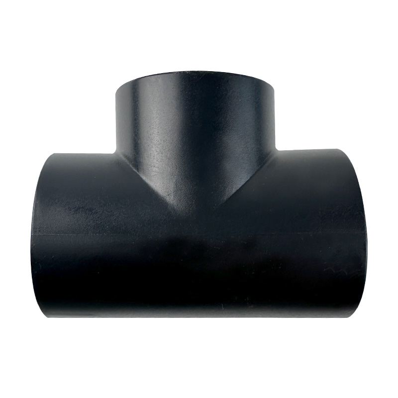 HDPE Water Plumbing System ISO DIN BS EN ASTM GB black 90°Equal Tee 6