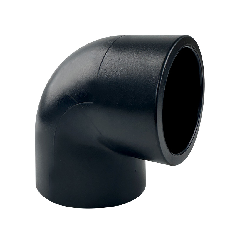 HDPE Water Plumbing System ISO DIN BS EN ASTM GB black 90 Elbow 3