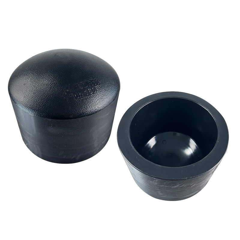 HDPE Water Plumbing System ISO DIN BS EN ASTM GB black Cap 4