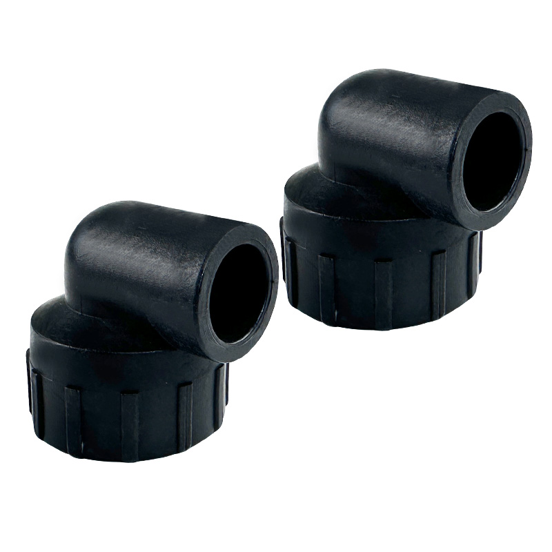 HDPE Water Plumbing System ISO DIN BS EN ASTM GB black Female Elbow (Copper Thread)I 5