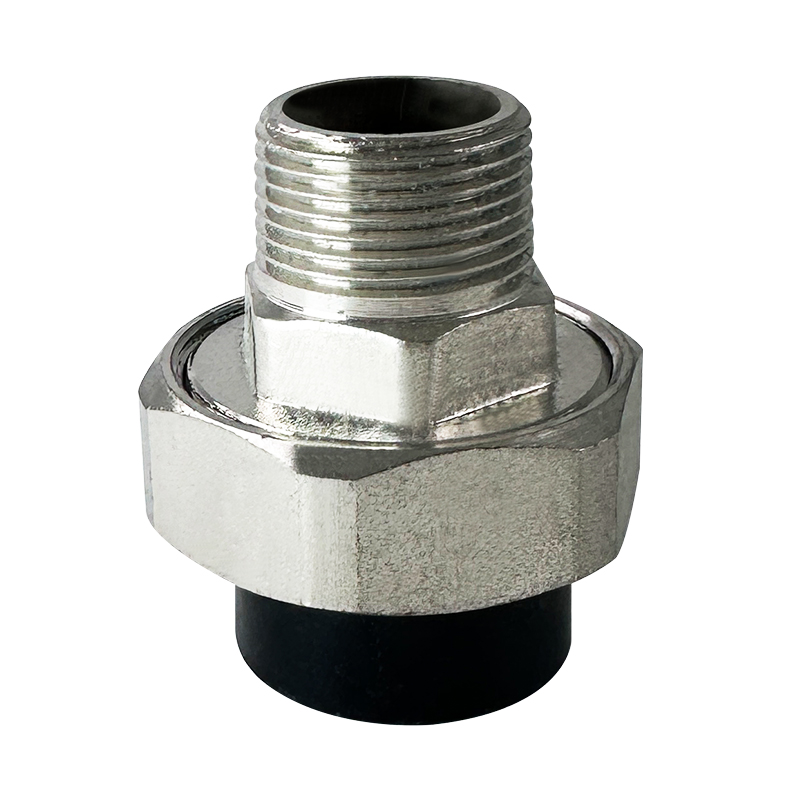 HDPE Water Plumbing System ISO DIN BS EN ASTM GB black Male Thread Union