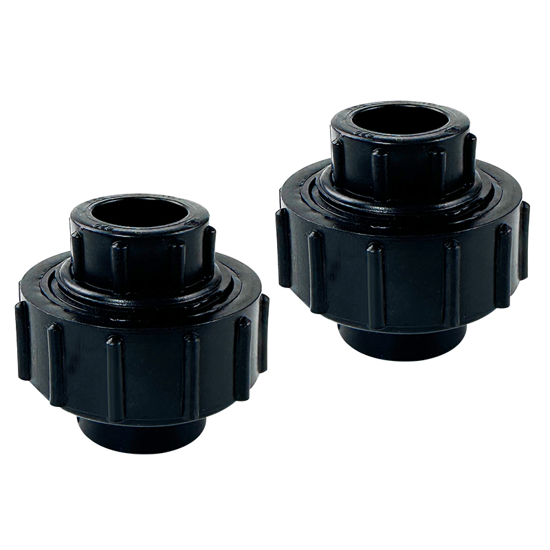 HDPE Water Plumbing System ISO DIN BS EN ASTM GB black Union II 2