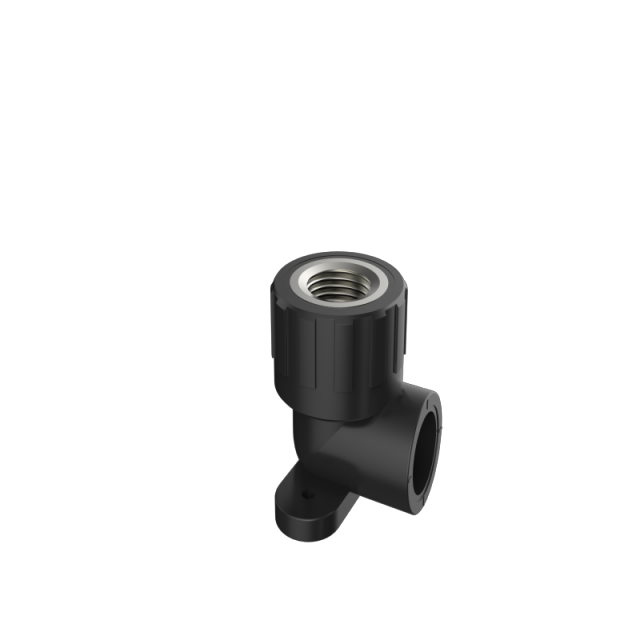 HDPE Water Plumbing and fitting System ISO DIN BS-EN ASTM GB black hdpe female thread elbow with seat (2)