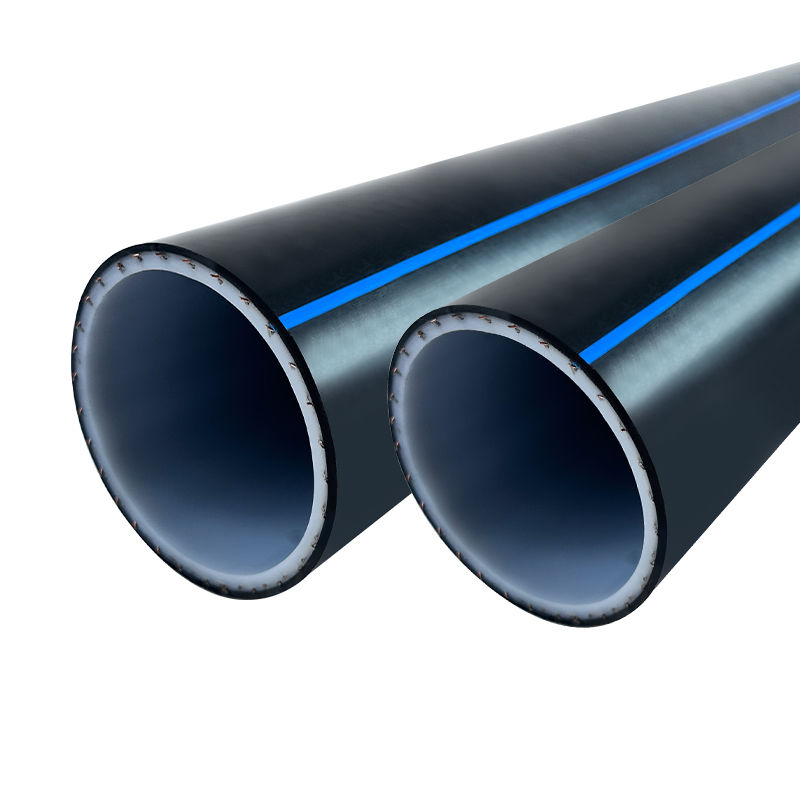 PE Steel Reinforced Thermoplastic Polyethylene Composite Pipe for Water Supply (SRTP) HDPE (4)