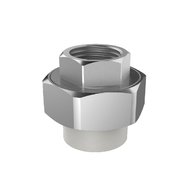 PPR Conventional Domestic Water pipe and fitting white gb iso Female Thread Union