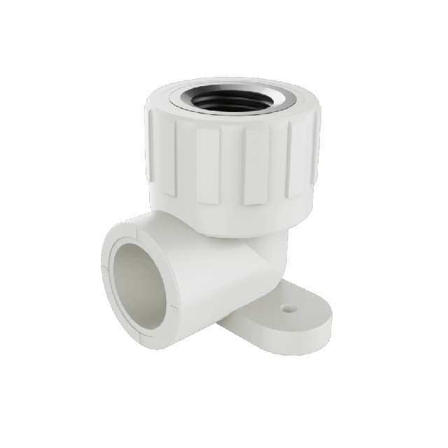 PPR Conventional Domestic Water pipe and fitting white gb iso Female thread elbow with seat