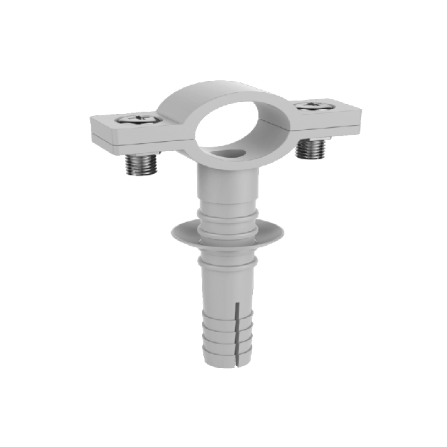 PPR Conventional Domestic Water pipe and fitting white gb iso Pipe Clamp with steel nail