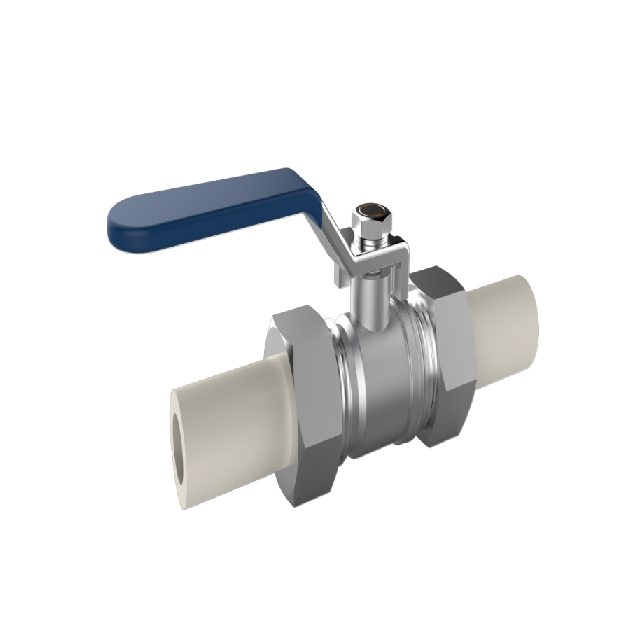 PPR Conventional Domestic Water pipe and fitting white gb iso  ball Valve