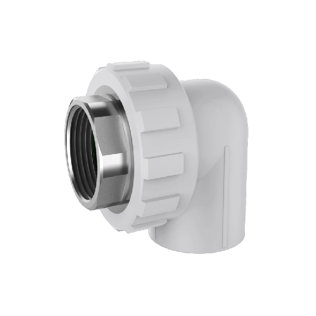 PPR Conventional Domestic Water pipe and fitting white gb iso  female elbow copper thread