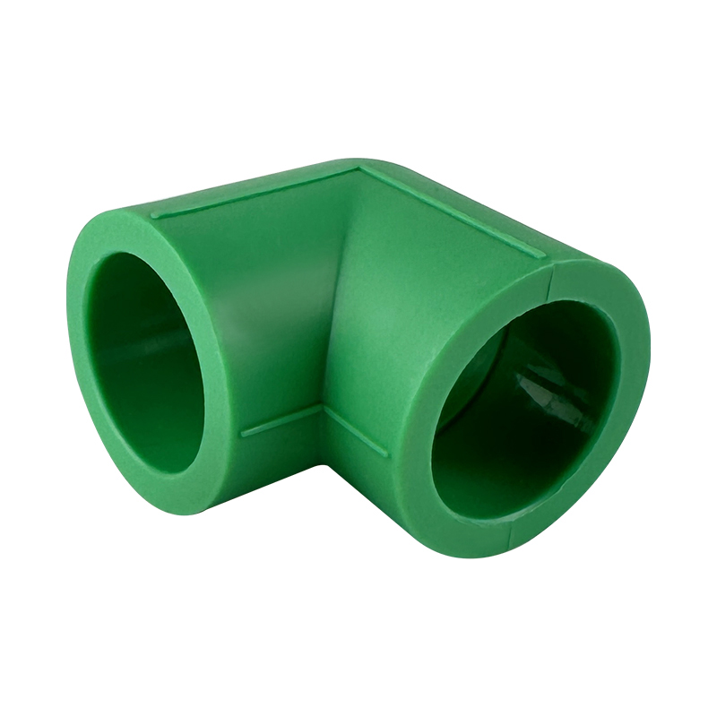 PPR WATER PIPE AND FITTING ISO DIN GB ASTM GREEN WHITE PPR 90° ELBOW(WHITE) 8