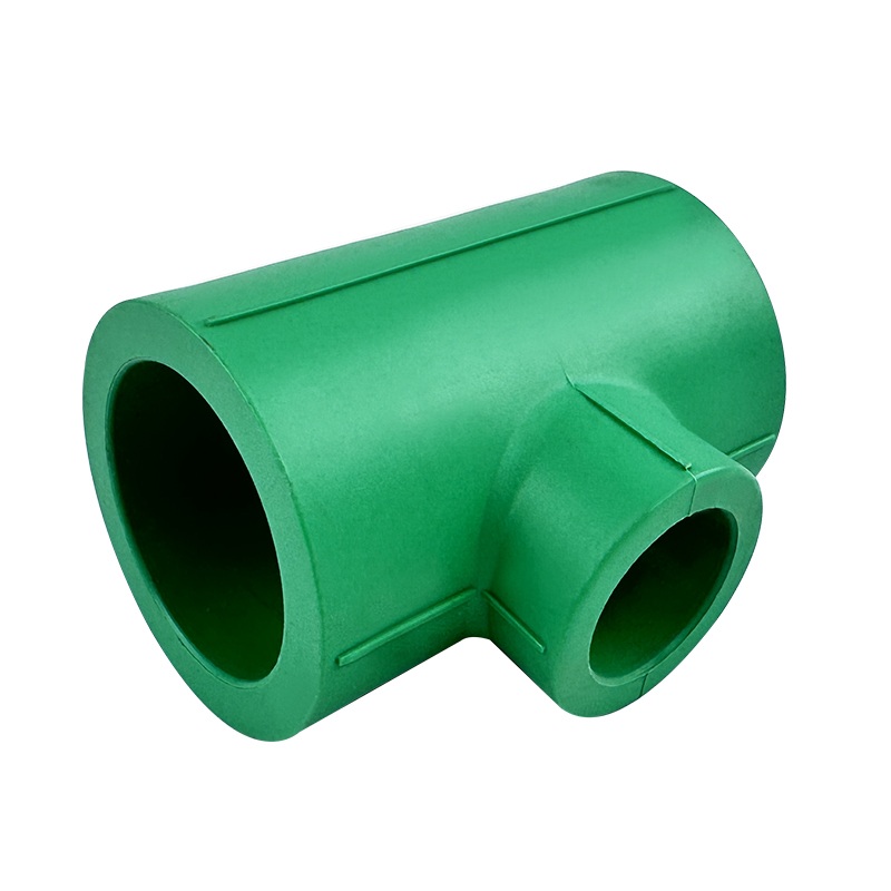 PPR WATER PIPE AND FITTING ISO DIN GB ASTM GREEN WHITE PPR 90° REDUCING TEE 3