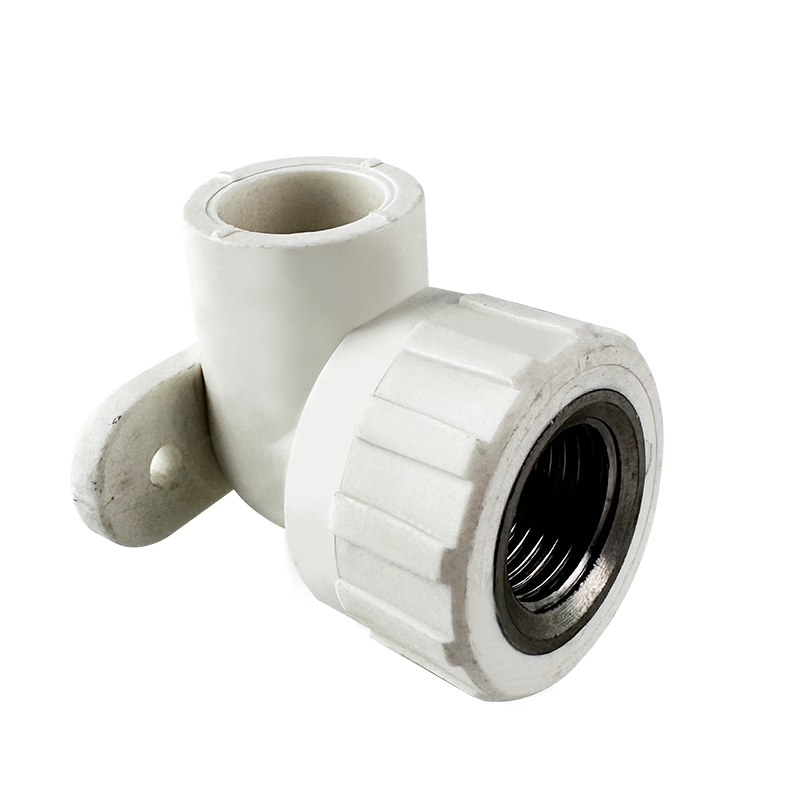PPR WATER PIPE AND FITTING ISO DIN GB ASTM GREEN WHITE PPR FEMALETHREAD ELBOW WITH SEAT 3