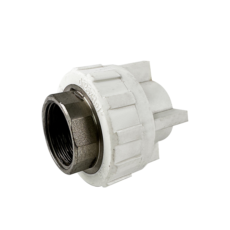 PPR WATER PIPE AND FITTING ISO DIN GB ASTM GREEN WHITE PPR FEMALE COUPLING COPPER THREAD4