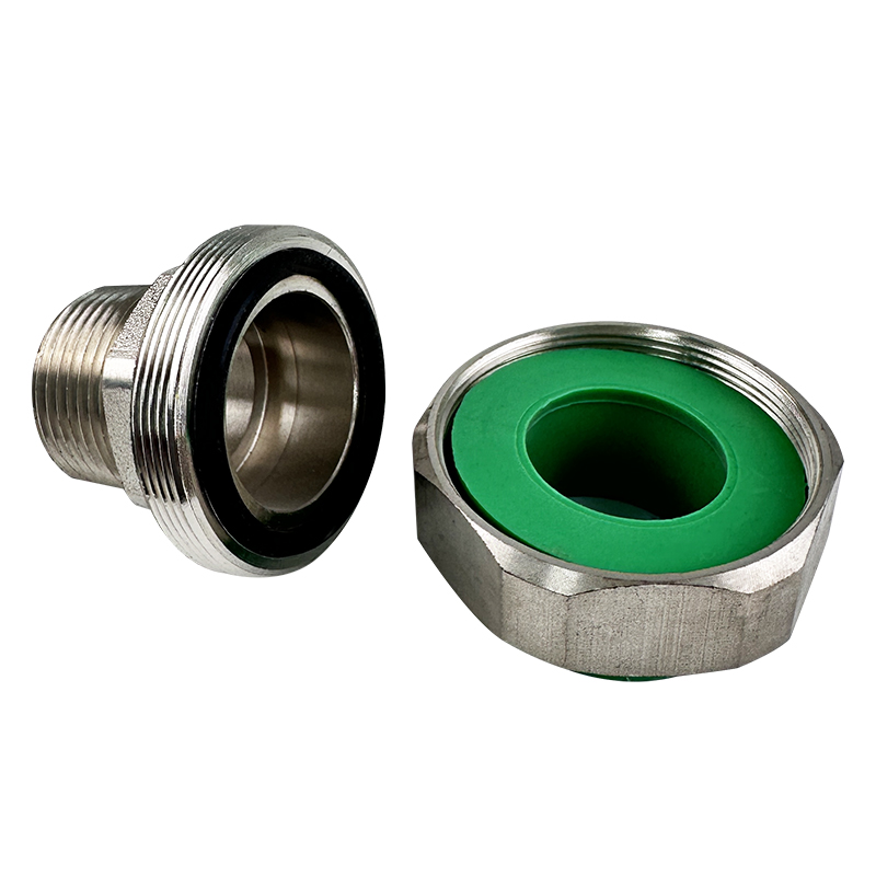 PPR WATER PIPE AND FITTING ISO DIN GB ASTM GREEN WHITE PPR MALE THREAD UNION 4