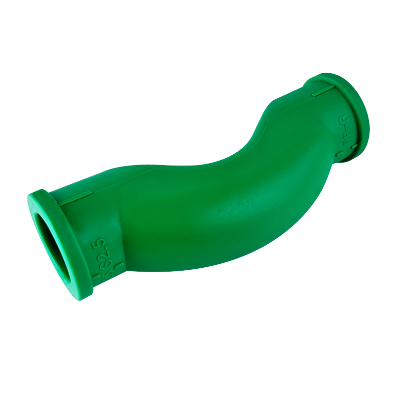 PPR WATER PIPE AND FITTING ISO DIN GB ASTM GREEN WHITE PPR PIPE BENDING 2