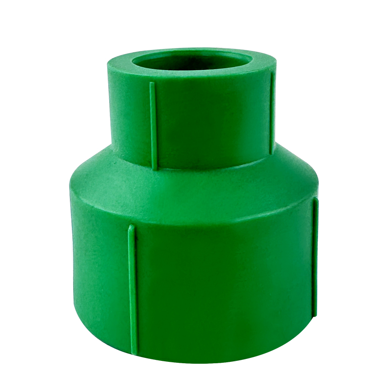PPR WATER PIPE AND FITTING ISO DIN GB ASTM GREEN WHITE PPR REDUCER