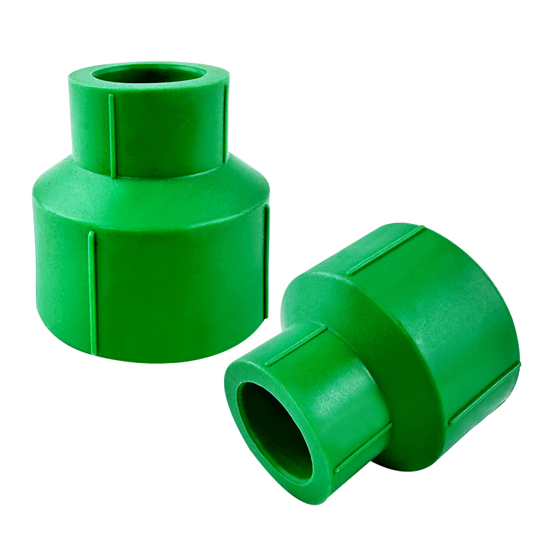 PPR WATER PIPE AND FITTING ISO DIN GB ASTM GREEN WHITE PPR REDUCER 3