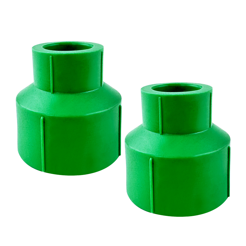 PPR WATER PIPE AND FITTING ISO DIN GB ASTM GREEN WHITE PPR REDUCER 4