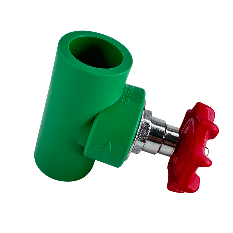 PPR WATER PIPE AND FITTING ISO DIN GB ASTM GREEN WHITE PPR STOP VALVE 5