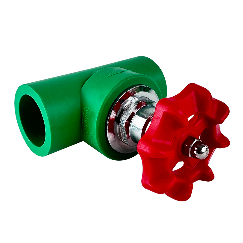 PPR WATER PIPE AND FITTING ISO DIN GB ASTM GREEN WHITE PPR STOP VALVE 6