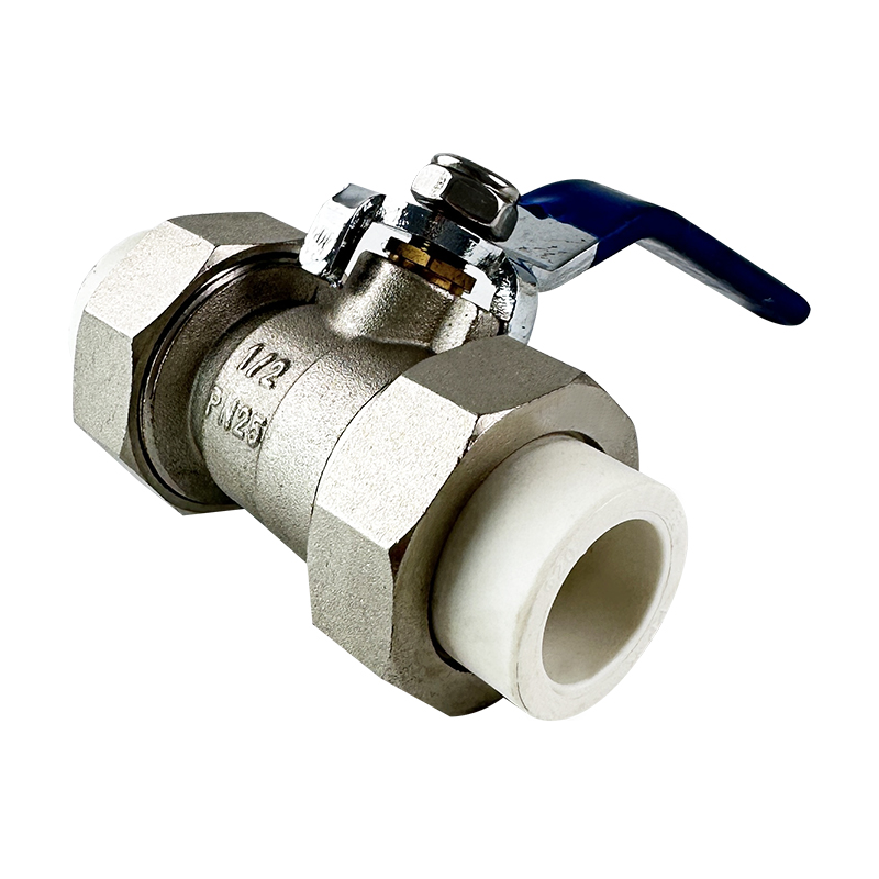 PPR WATER PIPE AND FITTING ISO DIN GB ASTM GREEN WHITE PPR TRUE UNION BALL VALVE 11