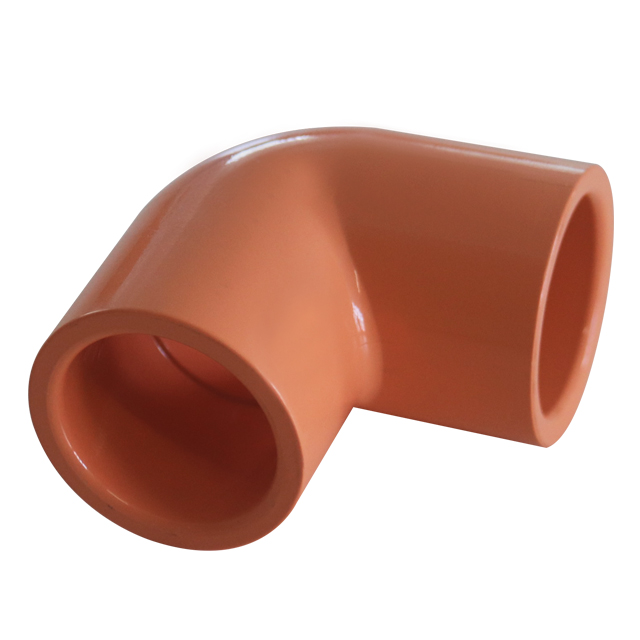 PVC-C Fire Sprinkler System ISO9001 ISO45001 ISO14001 ASTM NSF CPVC PIPE AND FITTINGS 90 DEG ELBOW 2