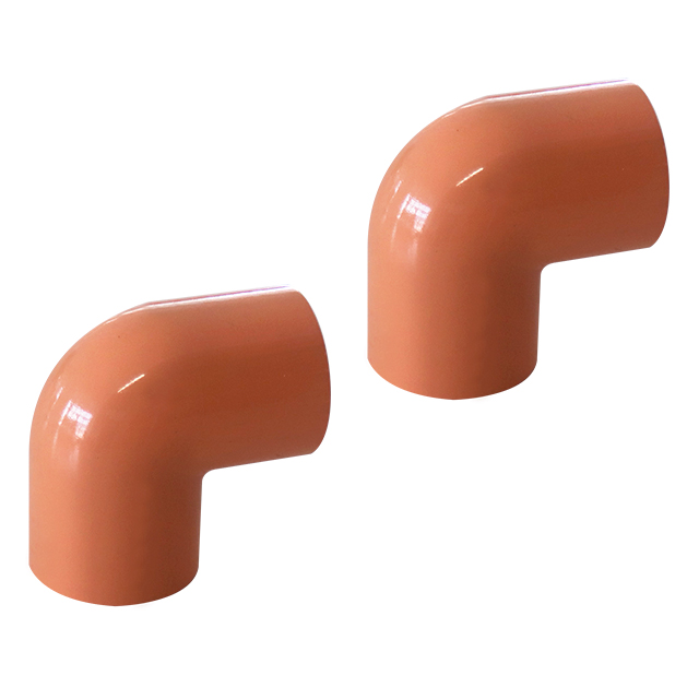 PVC-C Fire Sprinkler System ISO9001 ISO45001 ISO14001 ASTM NSF CPVC PIPE AND FITTINGS 90 DEG ELBOW 3