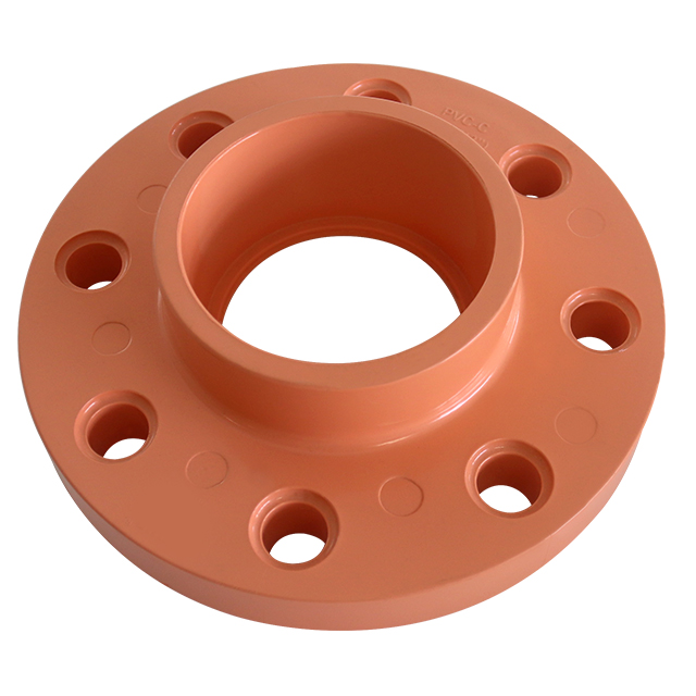 PVC-C Fire Sprinkler System ISO9001 ISO45001 ISO14001 ASTM NSF CPVC PIPE AND FITTINGS FLANGE