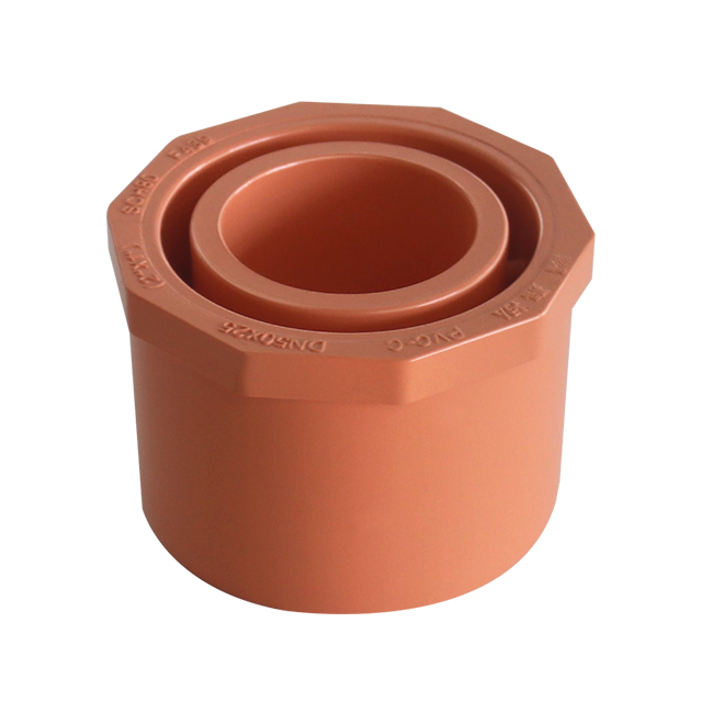 PVC-C Fire Sprinkler System ISO9001 ISO45001 ISO14001 ASTM NSF CPVC PIPE AND FITTINGS bushing