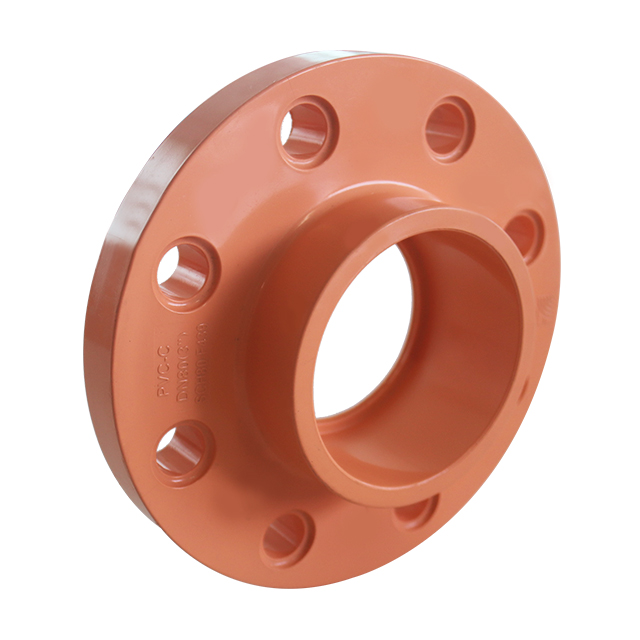 PVC-C Fire Sprinkler System ISO9001 ISO45001 ISO14001 ASTM NSF CPVC PIPE AND FITTINGS flange (2)