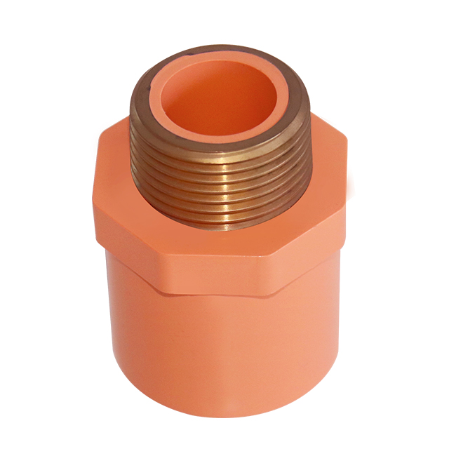 PVC-C Fire Sprinkler System ISO9001 ISO45001 ISO14001 ASTM NSF CPVC PIPE AND FITTINGS male adaptor brass2