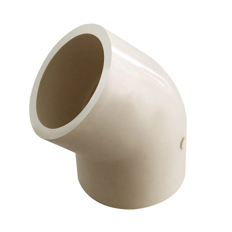 PVC-C Water Plumbing System ASTM GB beigh CPVC PIPE AND FITTING 45° DEG ELBOW