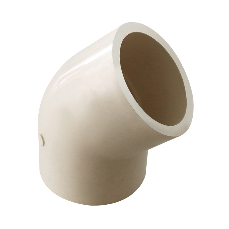 PVC-C Water Plumbing System ASTM GB beigh CPVC PIPE AND FITTING 45° DEG ELBOW 1