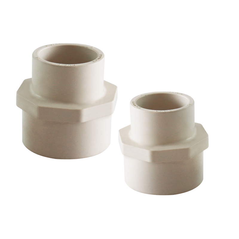 PVC-C Water Plumbing System ASTM GB beigh CPVC PIPE AND FITTING Male Adapter 3