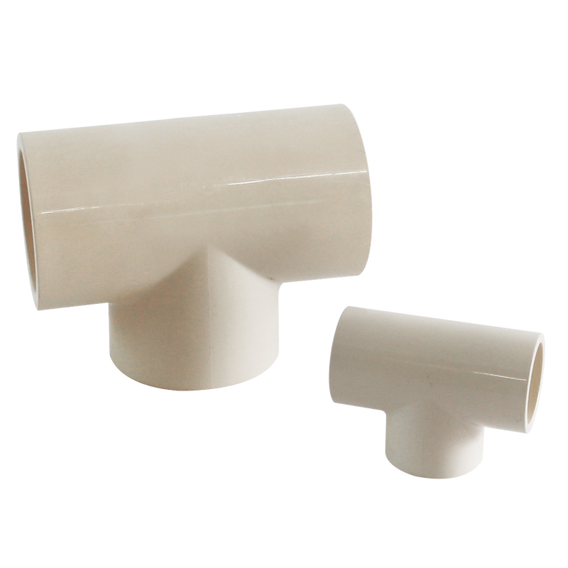PVC-C Water Plumbing System ASTM GB beigh CPVC PIPE AND FITTING TEE 1