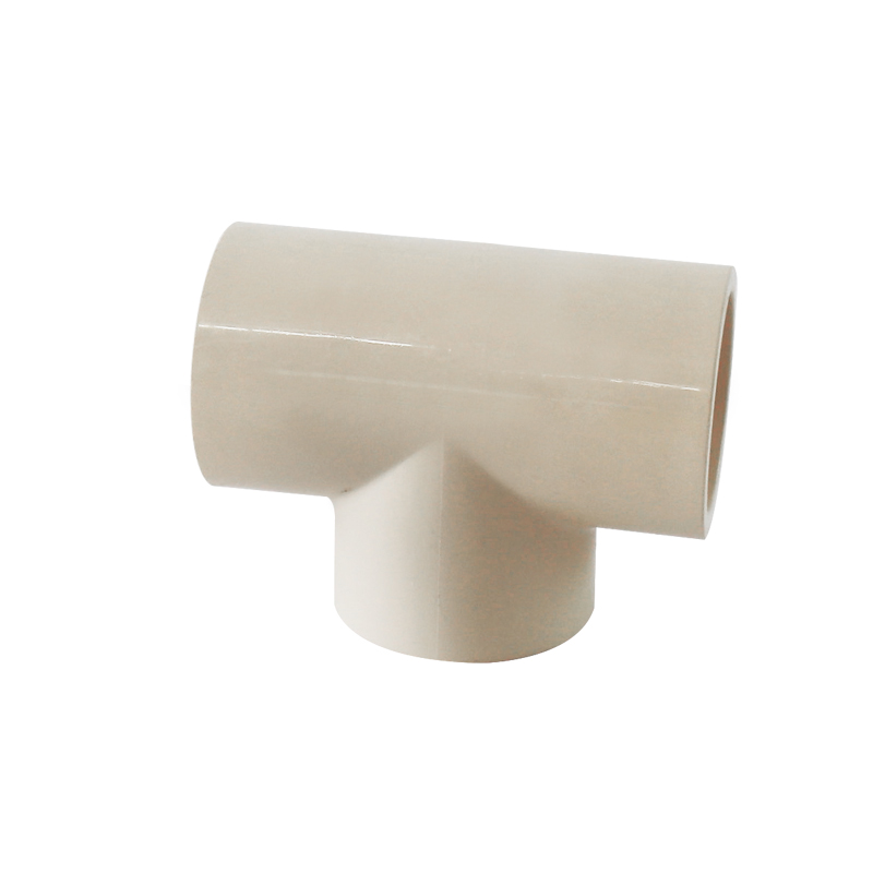 PVC-C Water Plumbing System ASTM GB beigh CPVC PIPE AND FITTING TEE 5
