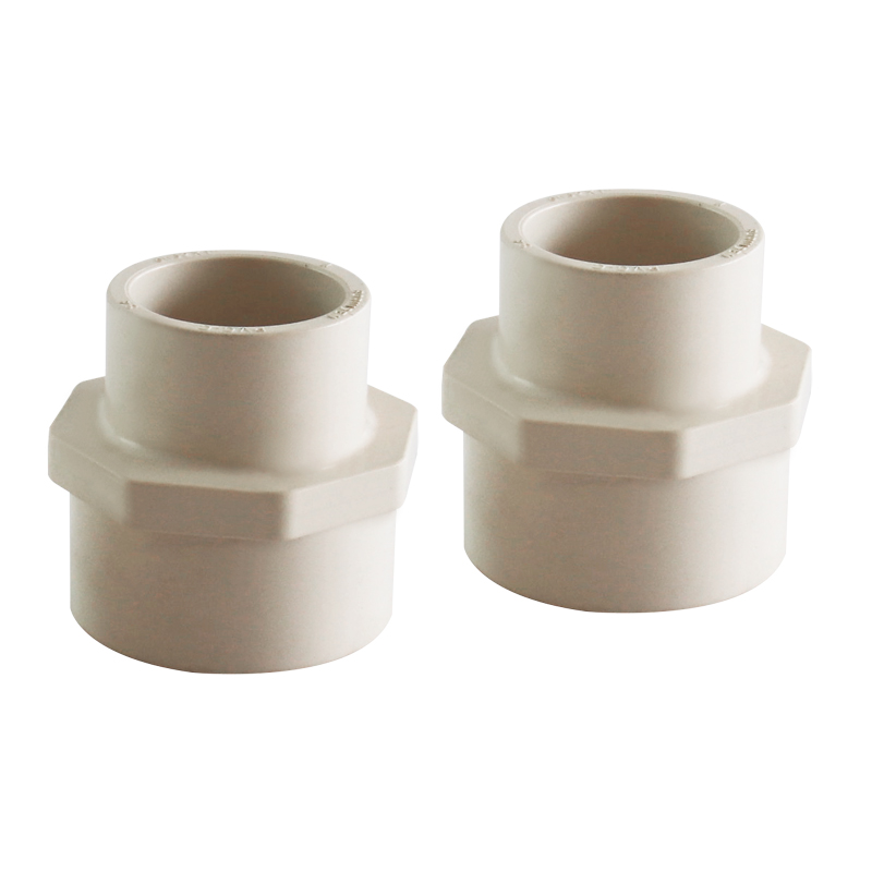PVC-C Water Plumbing System ASTM GB beigh CPVC PIPE AND FITTING  Male Adapter 2